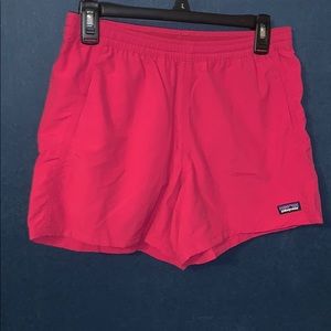 Pink Patagonia shorts
